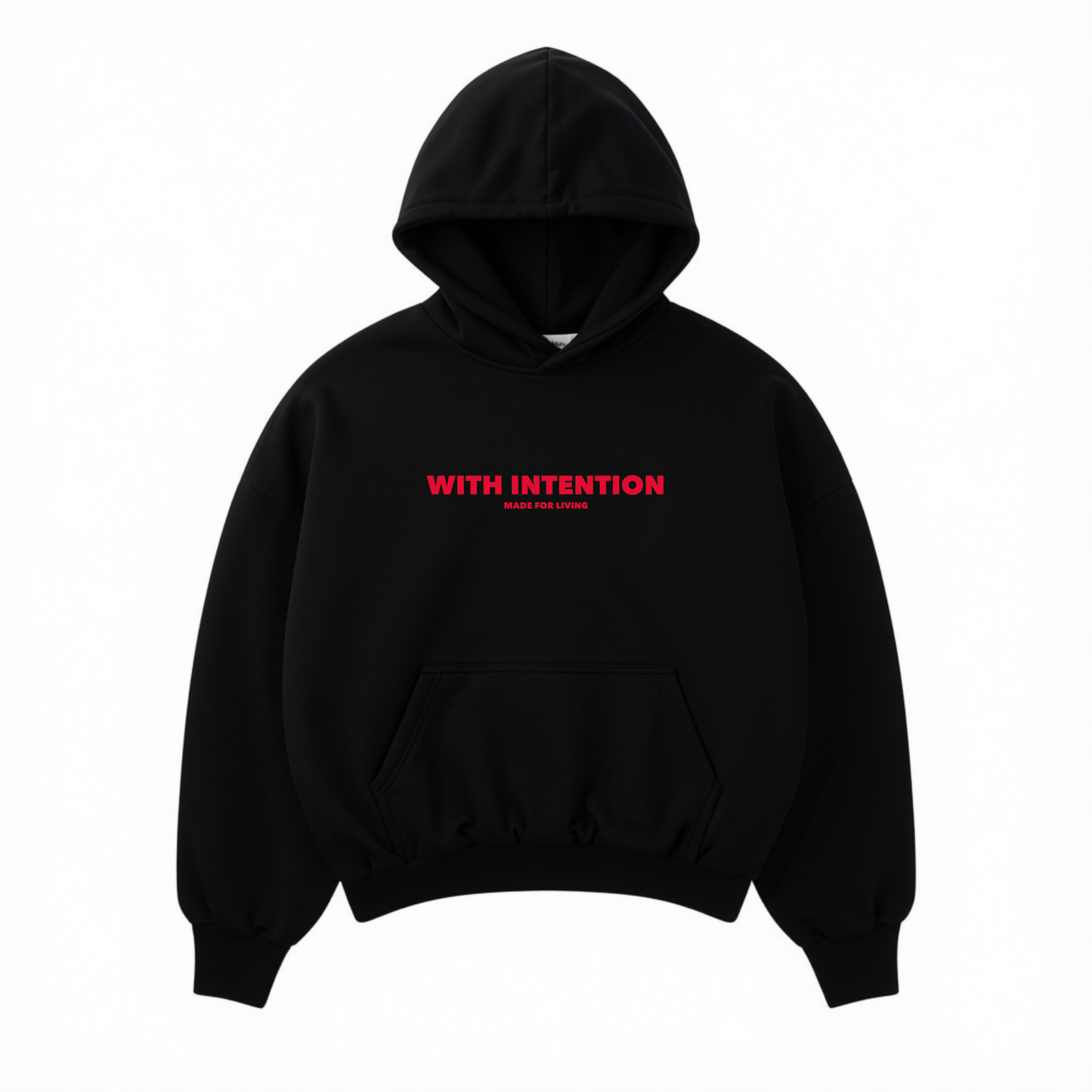 Oversize Cherry Sweater - Black