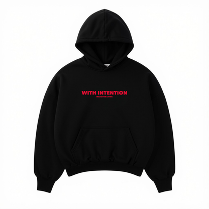 Oversize Cherry Sweater - Black
